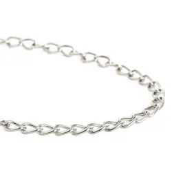 MenSteel Pince-tétons Pegs avec chaîne